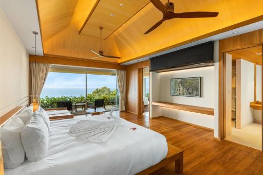 5 Bedrooms Sea View Villa With Private Pool For Sale In Kamala Phuket