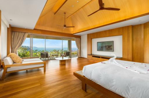 5 Bedrooms Sea View Villa With Private Pool For Sale In Kamala Phuket