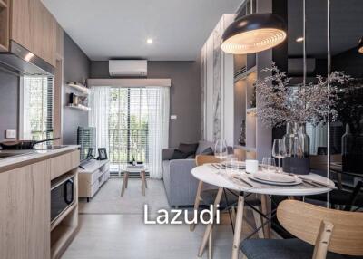 1 Bed 1 Bath 26.64 SQ.M. Nue Noble Srinakarin-Lasalle