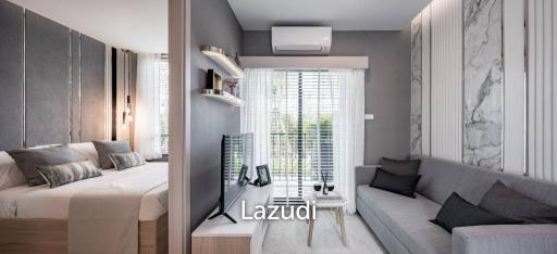 1 Bed 1 Bath 26.82 SQ.M. Nue Noble Srinakarin-Lasalle