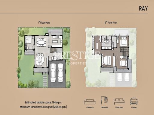 Horizon – 4 bed 3-4 bath in East Pattaya PP9909