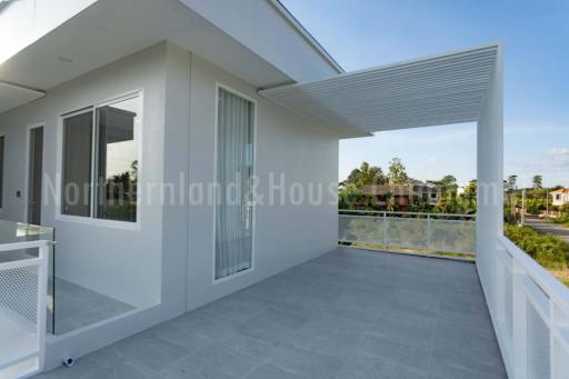 Pool villa for sale 17.9 Mb. 2-storey #poolvilla 171 sqw. #Newly built house San Sai