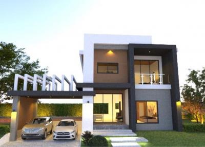 MaeHia zone Prices start at 8.9 Mb.  Land starts at 81-200 sqw. #Mueang District #Modern style
