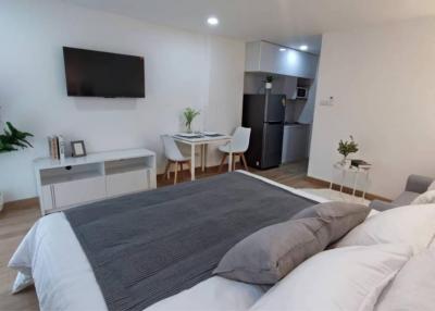 ️️Selling only 1.32 Mb.​ 30 sqm. The #HillPark Condo 1 #Golden location, beautifully decorated #Minimal #modern style, the fastest Promotion price until 30/06 /66 !!! #ready to move in.  Near