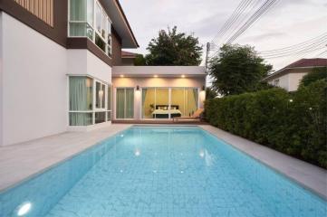 ️‍️️ #Mueang district zone, selling 8.98 Mb. 73 sqw. 2-storey pool villa 4 beds, 4 baths #Siriphon #DonChan Near 6 #international schools #Houses in the project #Full furniture #ready to move 