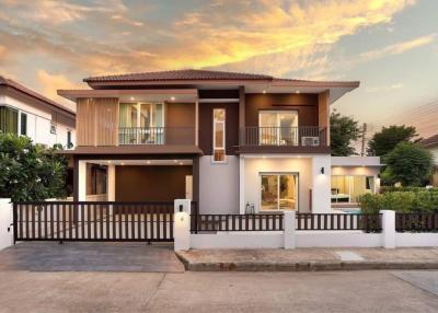 ️‍️️ #Mueang district zone, selling 8.98 Mb. 73 sqw. 2-storey pool villa 4 beds, 4 baths #Siriphon #DonChan Near 6 #international schools #Houses in the project #Full furniture #ready to move 