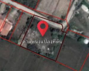 ️️ For sale empty land 4.4 mb.  382 sqm. #sanpakwaan #hangdong