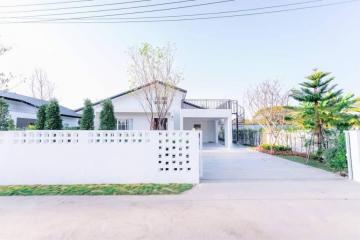 ️️House for sale 3.59 Mb. one-story house 110 sqw. #HuaiSai #MaeRim #minimal style  Near #Prem International Surrounded by nature and cafes designed for relaxation and living worthwhile.