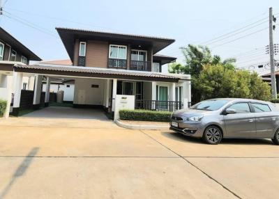 ️House for sale 6.5 Mb. 2-storey house 59 sqw. #Sansiri #Burasiri project #SanPhiSuea #Mueang District #Corner plot, shady, quiet atmosphere Near #Ruamchok Near #CentralFestival