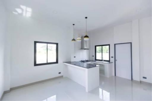 ️️Prices start at 2.59 mb. one-storey detached house. Area start 47-60 sqw. #Smarthome home #Buakhang #SanKamphaeng  Only 50 m. from the main road