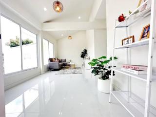 ️️Great price, only 2.29 mb. 1-storey twin house 35 sqw. #MaeHia #Mueang District #Full furniture #ready to move in. #Good location, convenient transportation Near the #airport