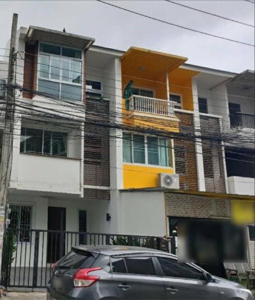 ️️#Suthep zone, selling 9 Mb. 3-storey commercial building on #Sirimangklachan Road  Sold with a #tenant making a 3-year contract #Fully furnished