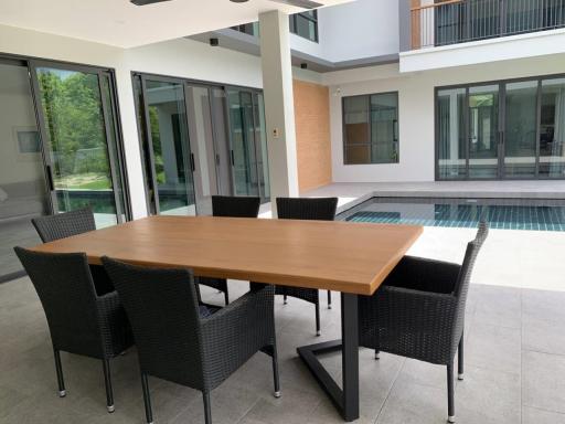 1 rai 50 sqw. #Pool villa #Modern House for sale 19 MB. Near #GrandCanyon, #Namprae, #Hangdong