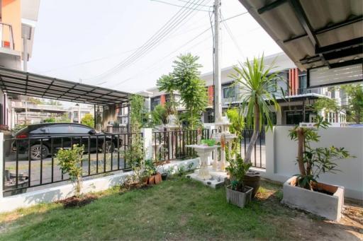 ️️House for Rent 25,000 Baht/monthSale 3.49 MB. 2 storey house 40.1 sqw. #Modern style #PalmGarden4