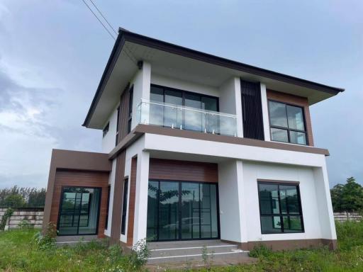 Selling only 3 Mb. 2-storey detached house 75.60 sqw. #Modern style #Buakhang #SanKamphaeng