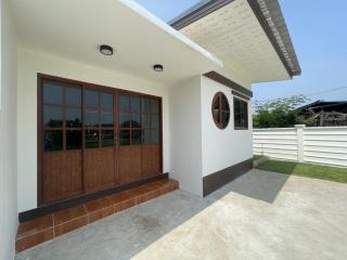 House for Sale 1.89 mb. #Twin houses 52 sqw. #Thawangtan #Saraphi Near #BigC #MaeHia