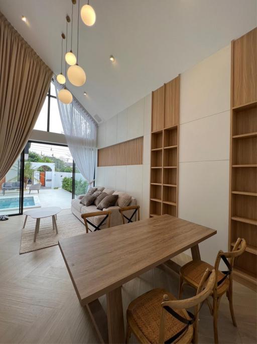 Price 9.9 Mb.2-storey house 79 sqw. #swimming pool #Nordic style house #WangTan #HangDong