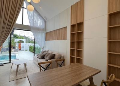 Price 9.9 Mb.2-storey house 79 sqw. #swimming pool #Nordic style house #WangTan #HangDong