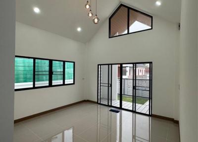 starting price 2.52 mb. #Newly built one-storey house starting at 51-66 sqw. #BanWaen #HangDong