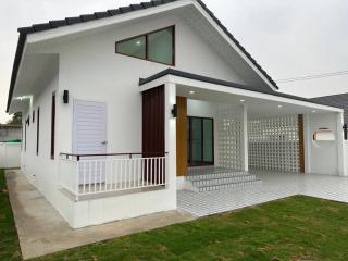 starting price 2.52 mb. #Newly built one-storey house starting at 51-66 sqw. #BanWaen #HangDong