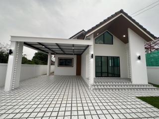 starting price 2.52 mb. #Newly built one-storey house starting at 51-66 sqw. #BanWaen #HangDong