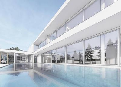 Selling 22.9 Mb. new 2-storey pool villa 1 rai 157 sqw. #NamPhrae #HangDong