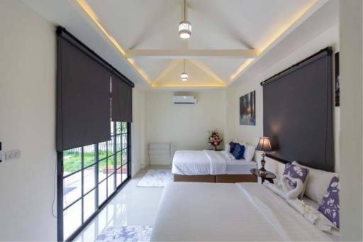 Luxury house pool villa for rent 75,000 baht/month For sale 14 Mb.​ 135 sqw.