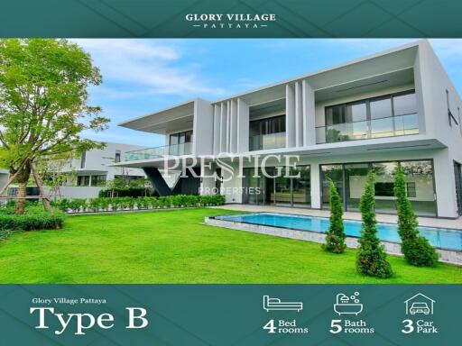 Glory Village Pattaya – 3-6 Bed 4-8 Bath in Huay Yai / Phoenix PCH6794