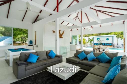 Luxurious 5-Bed Villa with 2 Pools in Bophut