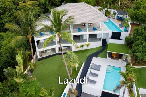 Luxurious 5-Bed Villa with 2 Pools in Bophut