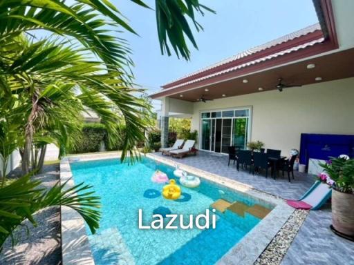 SINGLE - STOREY HOUSE ON SOI 94 : 3 Bed Villa with Pool in Hua Hin