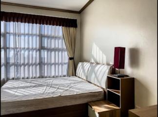 Cozy bedroom with natural light