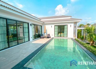 Private pool villa Tropical style at Soi Siam Country Club