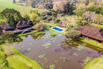 Perfect for a wellness retreat - beautiful, large property in a peaceful location surrounded by hills and rice fields.