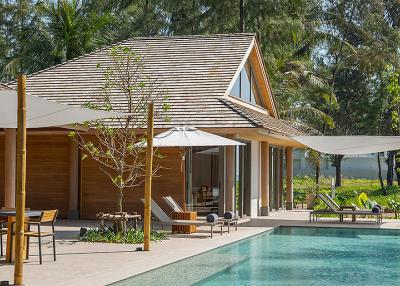 Modern house with pool and garden