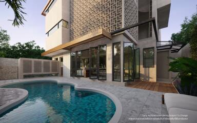 New luxury pool villa at Bang Saray