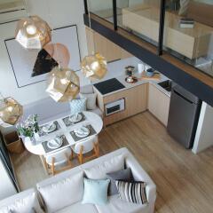 Stylish 2 Bed 2 Bath Condo with Study in Khlong Tan, Bangkok