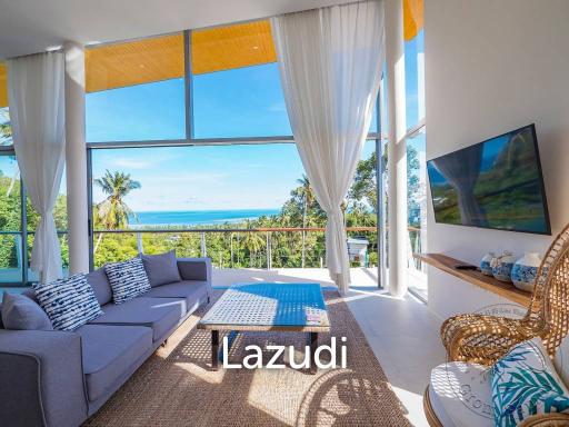 Spacious and Modern 4-Bedroom Villa in Lamai