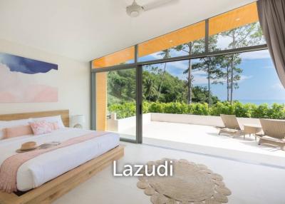 Contemporary 3-Bedroom Ocean View Villa in Lamai