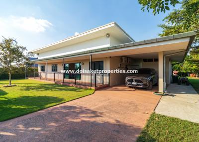 Great 4-Bedroom Modern Home with Swimming Pool, Beautiful Outdoor Living Spaces, and Guest House for Sale in Pa Pong, Doi Saket