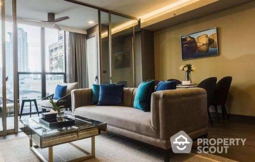 1-BR Serviced Apt. near MRT Queen Sirikit National Convention Centre