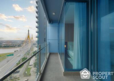 2-BR Condo at Sapphire Luxurious Condominium Rama Iii close to Phra Ram 3