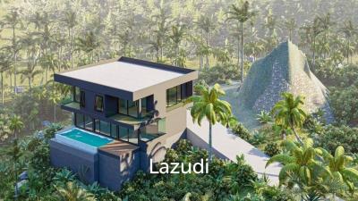 Seaside Elegance: A Modern 3-Bedroom Cubic Villa in Bantai, Koh Phangan,