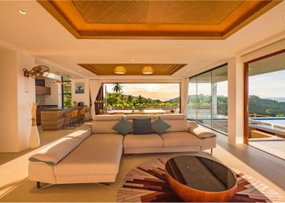 Panorama Luxury Pool Villa  Mountain & Sea Views  Bang Por, Koh Samui