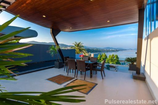 3 Bed Infinity Pool Sea View Villa for Sale in Rawai, Phuket