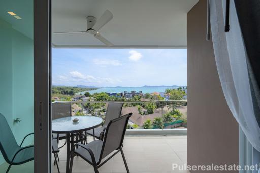 Deluxe Sea View Studio Condo for Sale - Furniture Included - Only 1.5 km from Rawai Beach