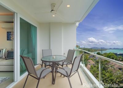 One-bedroom Deluxe Sea View Apartment - Furniture Included - Only 1.5 km from Rawai Beach Road