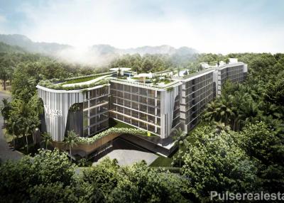 Modern Garden View Studio Condominium - Northern Cherngtalay, Phuket - Only 3.5 km from Layan Beach