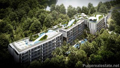 Modern Garden View Studio Condominium - Northern Cherngtalay, Phuket - Only 3.5 km from Layan Beach