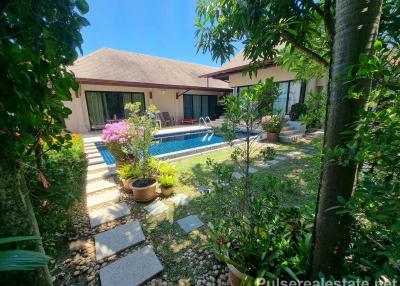 2 Bedroom Thai Bali Pool Villa For Sale in the Suksan Area, Rawai, Phuket